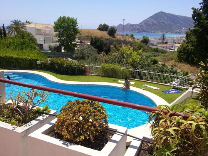 Bonito Apartamento Con Inmensa Terraza Y Piscina Altea Eksteriør bilde