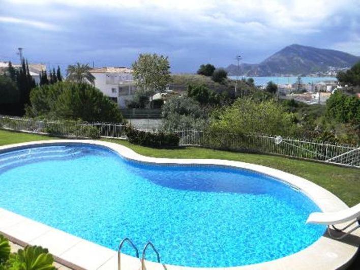 Bonito Apartamento Con Inmensa Terraza Y Piscina Altea Eksteriør bilde